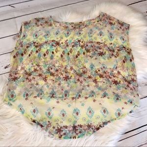 Decree medium loose fit sheer crop top